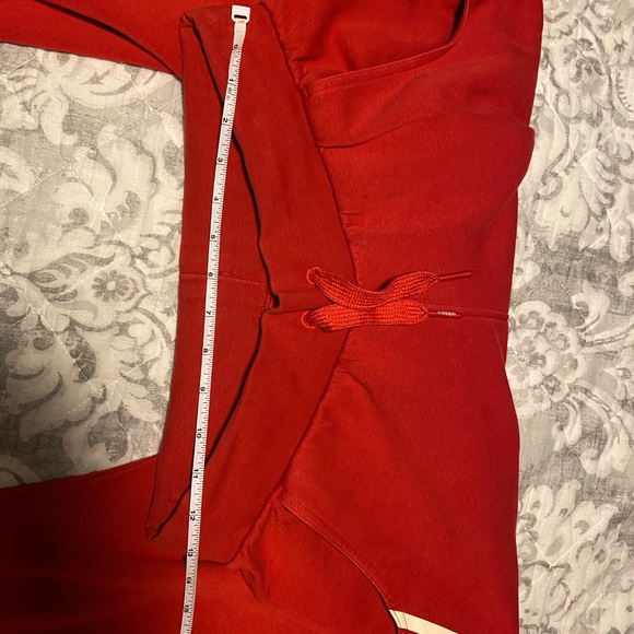 Adidas NEO 3 Stripe Red Joggers - Picture 10 of 16